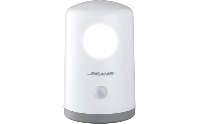 Mr. Beams MB750 Mobiles LED Nachtlicht mit Bewegunsmelder Batteriebetrieben Weiß