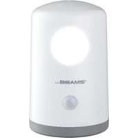 Veilleuse LED mobile MB750 avec d&eacute;tecteur de mouvement fonctionnant sur piles blanche Mr. Beams