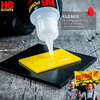 HGPower Glue Schwei&szlig;naht aus der Flasche Klebstoff Reparaturset 2-teilig Starter 2 g Kleber und 4 g Granulat