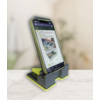 Kleines Produktbild Purvario Handy- und Tablet-Halter Ger&auml;tehalter verstellbare H&ouml;he 13 bis 19 cm 1