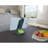 Kleines Produktbild Purvario Handy- und Tablet-Halter Ger&auml;tehalter verstellbare H&ouml;he 13 bis 19 cm 1