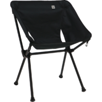 Lightweight Folding Camping Chair Black Travellife Finn