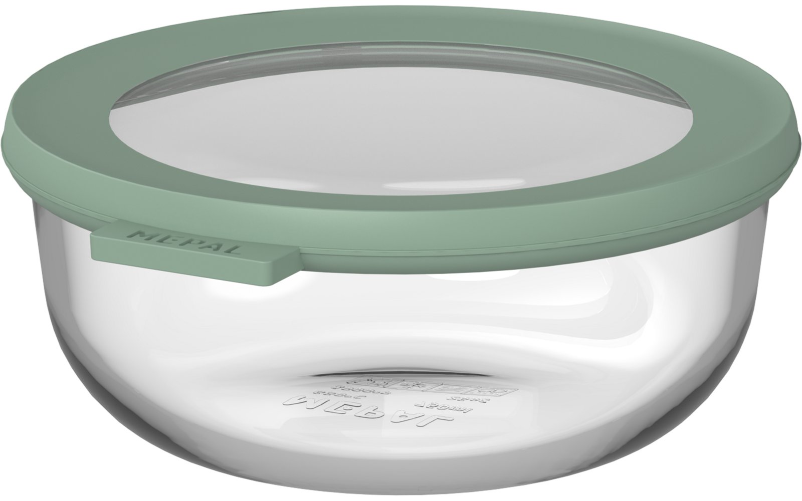 Produktbild Mepal Cirqula Frischhaltedose aus Borosilikatglas mit luftdichtem Deckel nordic saga 1
