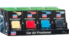 582397 - Liqui Moly Air Freshener Display Lufterfrischer 12 x Vanille, Cherry, New Car, Ocean 48 Stück