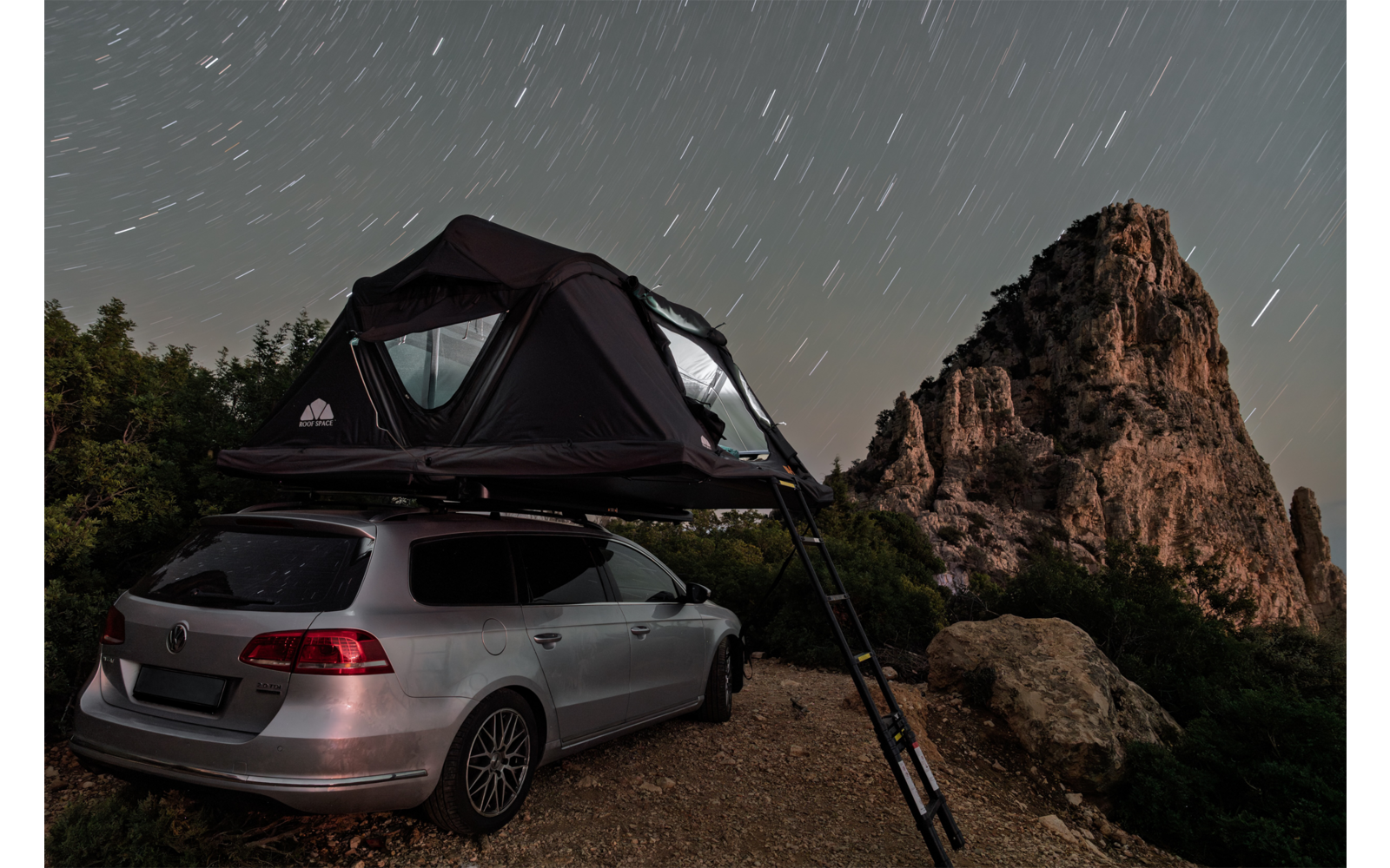 Produktbild Roof Space 4 Hartschalen Dachzelt 4&ndash;5 Personen 1