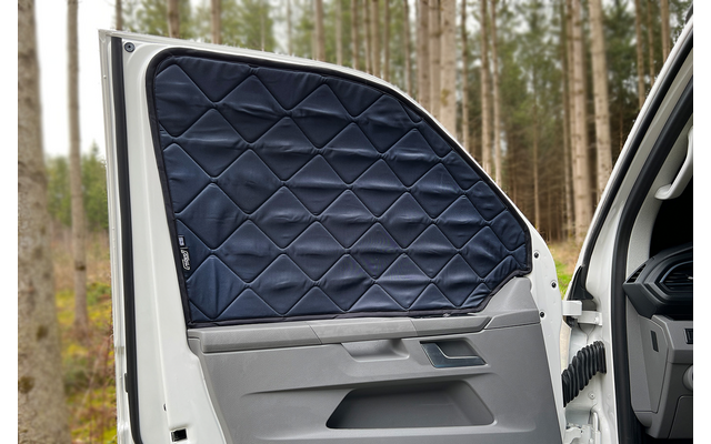 Set di oscuranti termici magnetici Drive Dressy per cabina di guida VW T6 California (dal 2015) con custodia