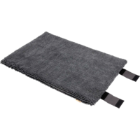 Wolters Vagabund reisdeken/poetsdoek voor honden 100 x 70 cm cool grijs
