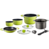 Kleines Produktbild Popote Juniper 8+1 Kochtopfset Aluminium stapelbar 1