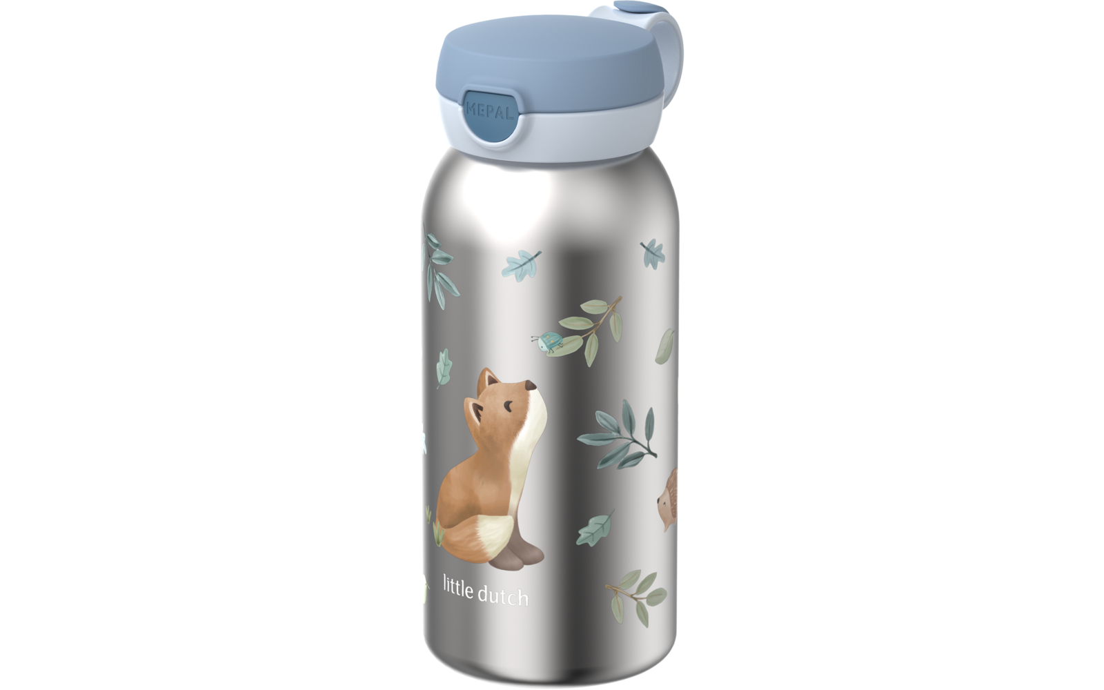 Product image Mepal Campus Edelstahl Trinkflasche mit Klappdeckel auslaufsicher 600 ml 1