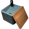 Kleines Produktbild Trelino Splash Waschbecken L mobiles Waschbecken 10 Liter  1