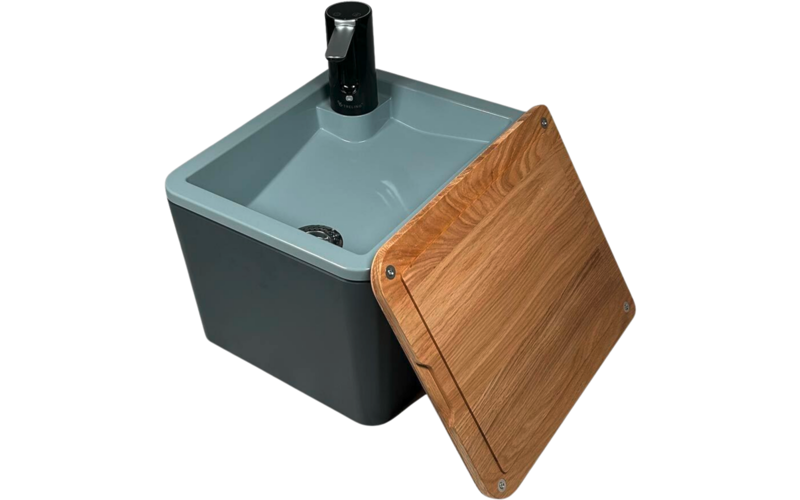 Produktbild Trelino Splash Waschbecken L mobiles Waschbecken 10 Liter  1