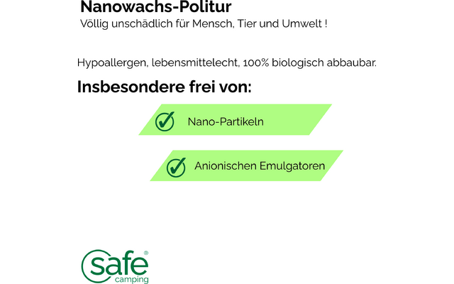 Immagine del prodotto Safe Camping Nanowachs-Politur  1