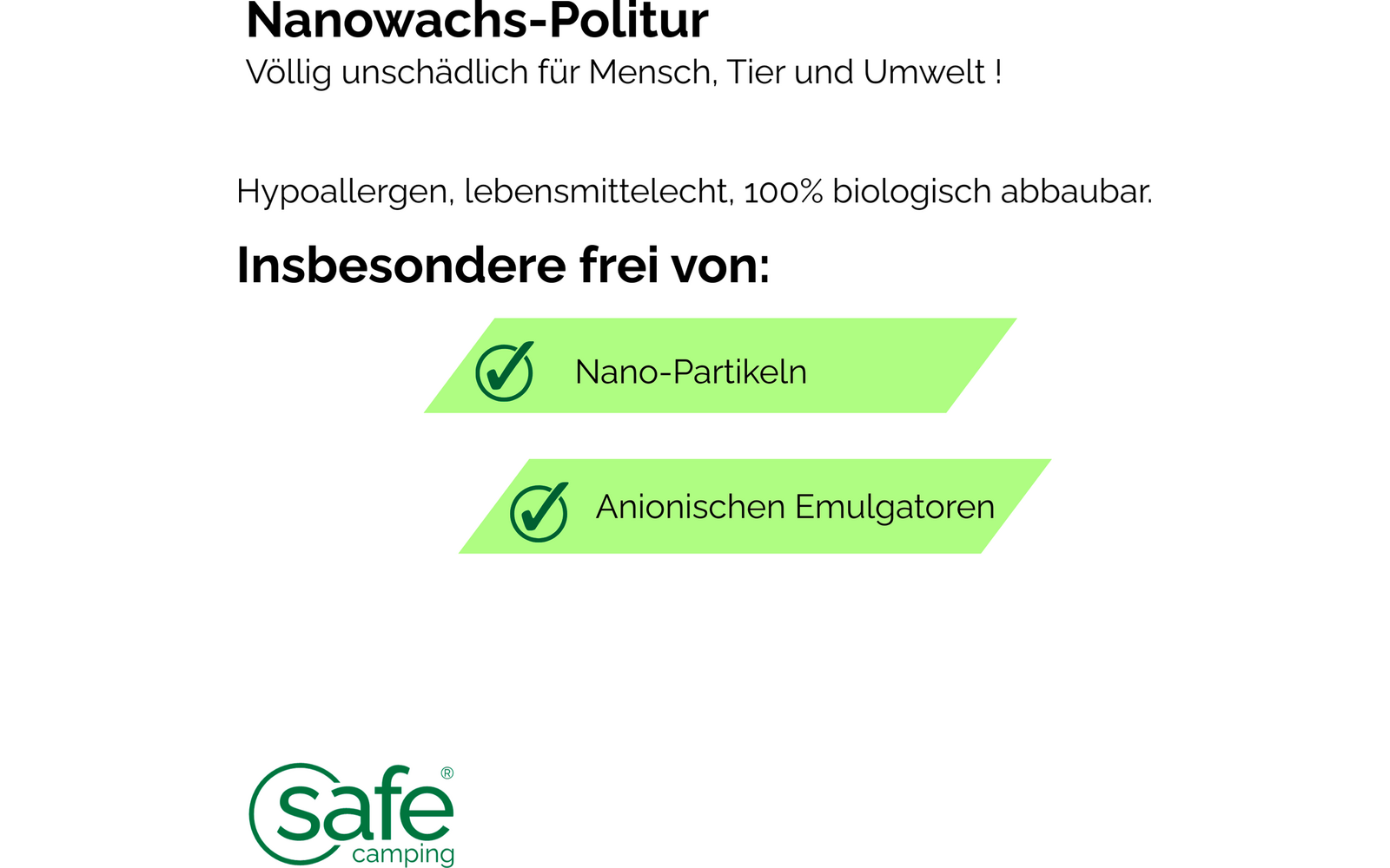 Immagine del prodotto Safe Camping Nanowachs-Politur  1