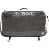 BusBoxx Fenstertasche windowBOXX 50 Liter Solid Black passend f&uuml;r California Beach / Multivan mit Sonnenrollo 
