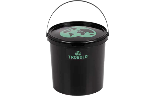 Trobolo Do it yourself Set 4 pièces pour construire soi-même des toilettes séparatrices 11 litres gris