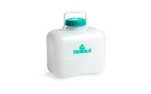 Trobolo Do it yourself set of 4 pieces for do it yourself separation toilet 11 liters gray