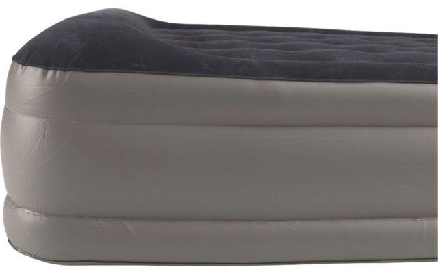 Outwell Superior Airbed Single with Electric Pump UK black / gray