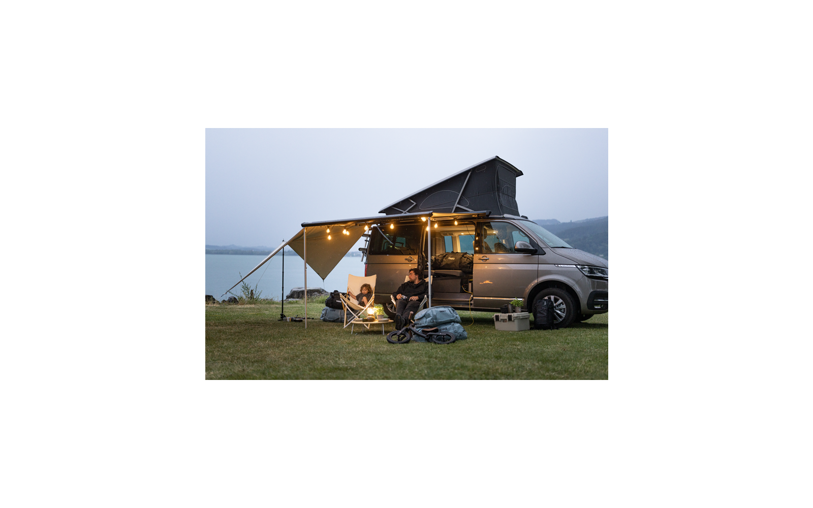 Produktbild Thule Subsola Additional M Panel Zus&auml;tzlicher Sicht- und Wetterschutz modular f&uuml;r Markisen 1