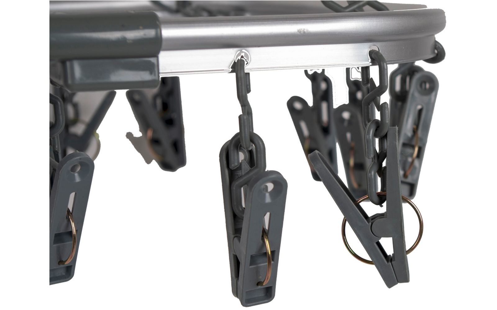 Product image Bo-Camp faltbares W&auml;schekarussell grau 1