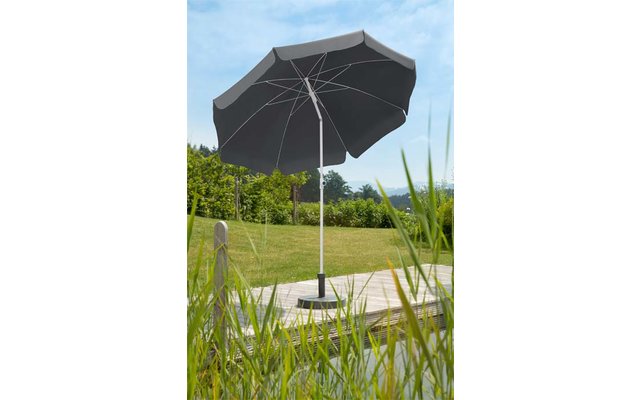 Produktbild Ibiza Balkonschirm Sonnenschirm mit UV-Schutz 50+ anthrazit 1