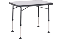 594217 - Crespo AP/248-89 Klapptisch mit hitzebeständiger Tischplatte 90 x 61,3 x 51–74 cm schwarz