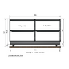 Weih-tec Load Move R2 rear garage shelving system