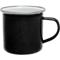 Origin Outdoors enamel cup 360 ml black