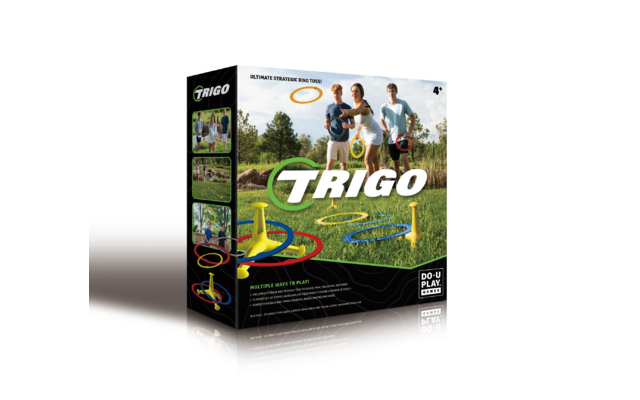 Product afbeelding Do U Play Trigo Ringwurfspiel Wurfspiel Dreieck-Zielzone 2&ndash;4 Spieler 1