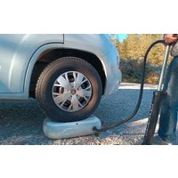 Cojin elevador neum&aacute;tico para autocaravana hasta 7,5 t XXL negro smart-level Coolmove