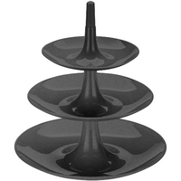 Koziol Babell L Etagere 3-st&ouml;ckig stapelbar platzsparend nature ash grey