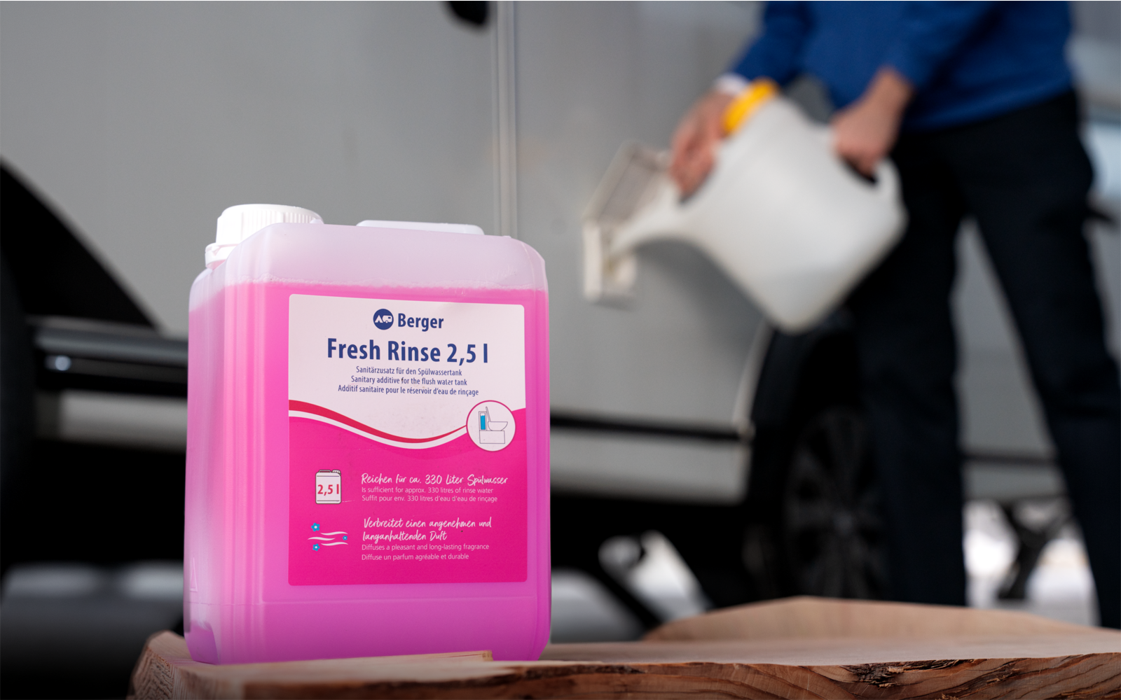 Produktbild Berger Fresh Rinse Sp&uuml;lwasserzusatz 2,5 Liter 1