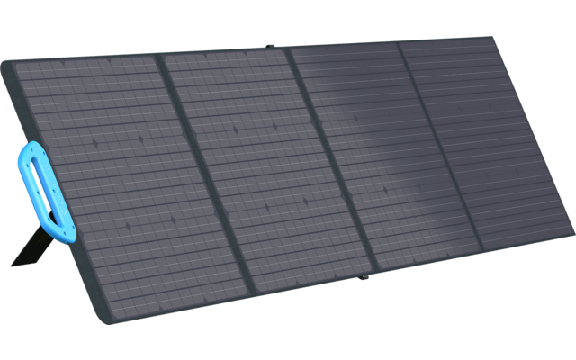 Faltbares, dreiteiliges Solarpanel mit Ständer