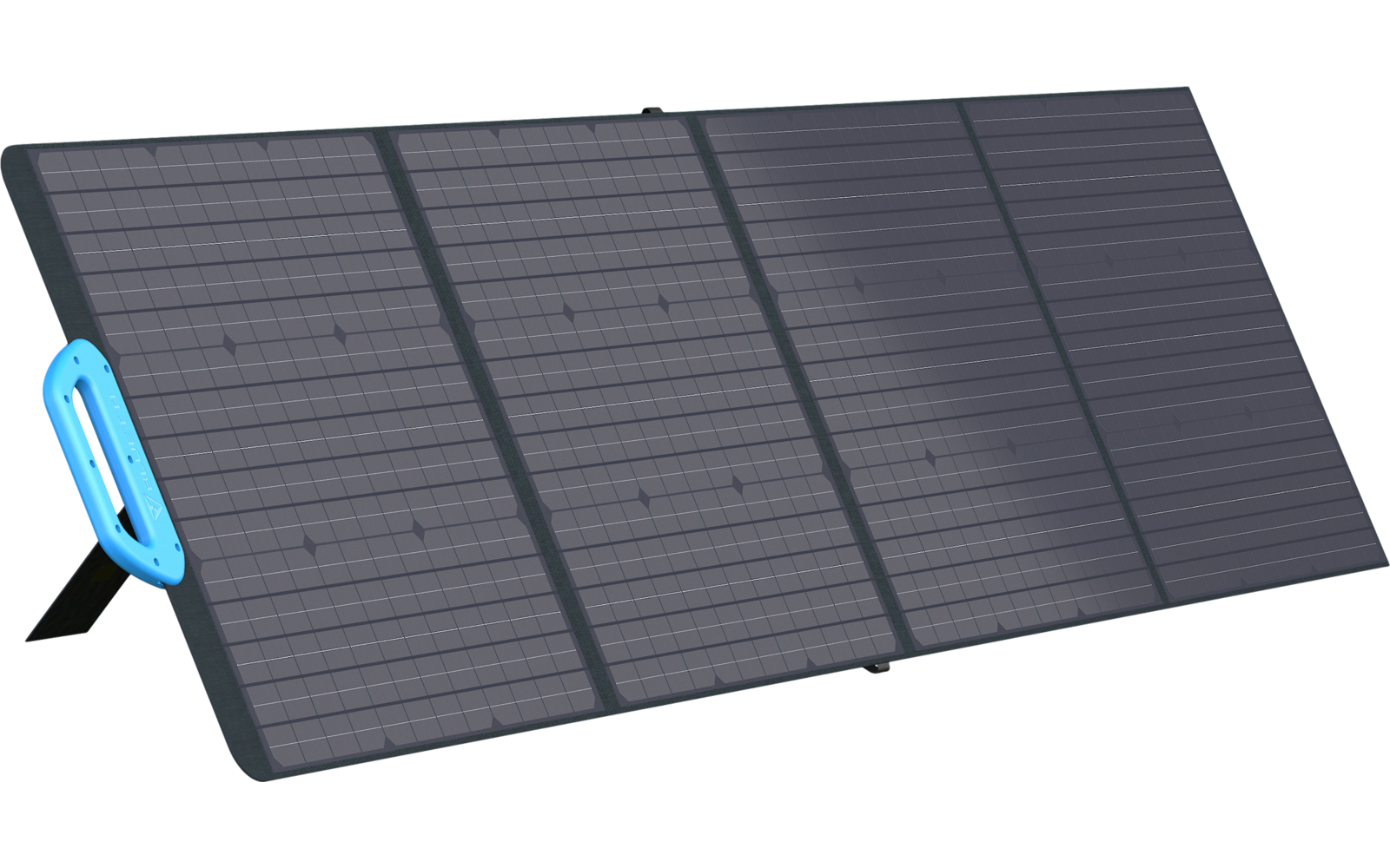 Faltbares, dreiteiliges Solarpanel mit Ständer