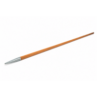 Barre anti-vent en bois avec capuchon m&eacute;tallique 1,44 m Blue Diamond