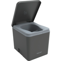 Urine-Diverting Toilet Anthracite Trelino Evo M