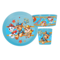 Set de vaisselle Pat&rsquo; Patrouille 3 pi&egrave;ces bleu Connect Koziol