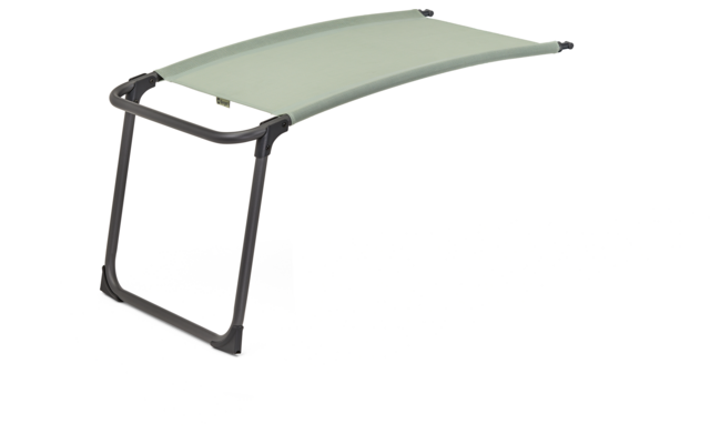 Auvent vert avec cadre blanc
