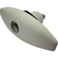 STS draai-kiepslot Ellipse voor insteekcilinder-inzetstukken STS / Zadi met groot handvat wit