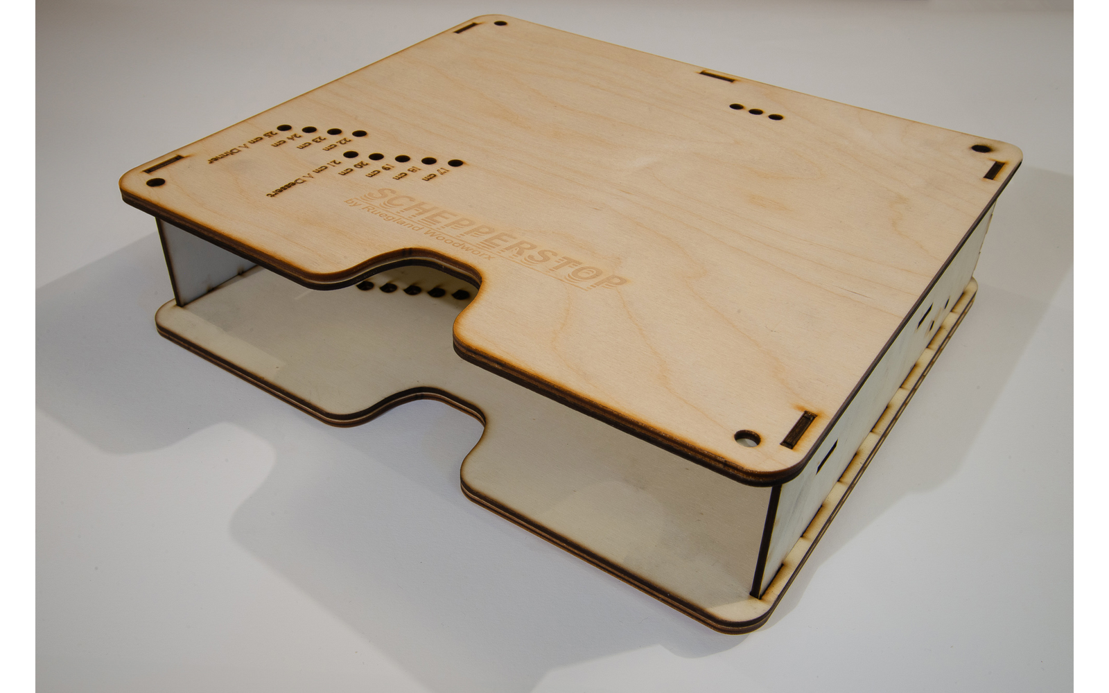 Produktbild Schepperstop Birke DIY Tellerbox Regular  1