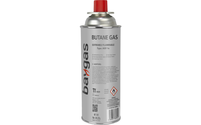 Baygas - Cartouche de gaz butane pour MSF-1A