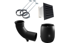 602747 - Cinderella Freedom installatiekit doos 1 voor Cinderella Freedom / Classic verbrandingstoilet