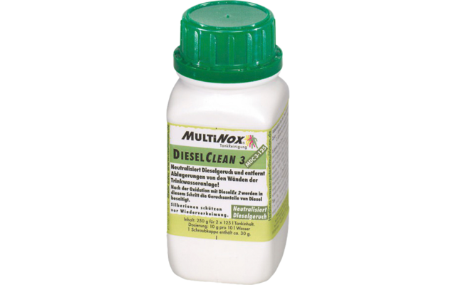 MultiMan MultiNox DieselClean 125 drinkwaterreiniger 250 g voor 2 x 125 liter
