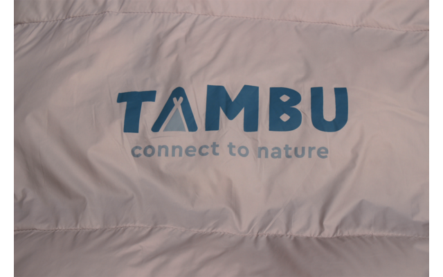 Sacco a pelo Tambu Naram Mummy 230 x 80 cm grigio / blu