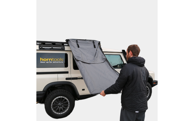 Produktbild Horntools Horizon Duschzelt f&uuml;r Dachtr&auml;ger mit LED 1