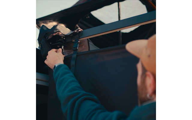 Produktbild Horntools Horizon Duschzelt f&uuml;r Dachtr&auml;ger mit LED 1