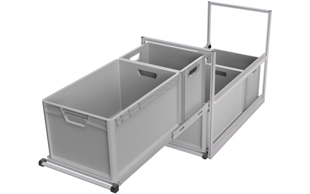 Produktbild SYS-RACK Kastenwagen Heckauszug Regal-System mit 90 cm Teleskopvollausz&uuml;gen 1