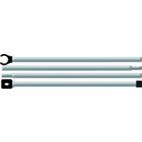 Bent Alu Ridge Tension Rod
