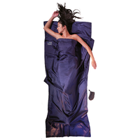 Sac de couchage léger de voyage rectangle Ripstop soie tuareg Cocoon