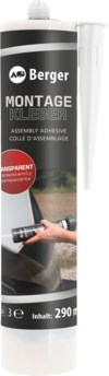 Berger MS-7 Montagekleber Kleben & Dichten Transparent 290 ml