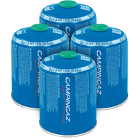 Campingaz CV 470 Plus Cartouche de gaz avec soupape de s&eacute;curit&eacute; / compatible Easy Clic 4 pi&egrave;ces de 450 g chacune